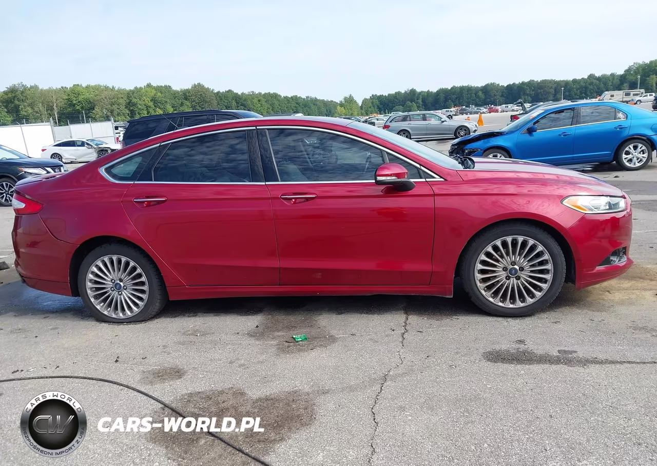 2016 Ford Fusion Titanium VIN:3FA6P0K93GR192306 - 13