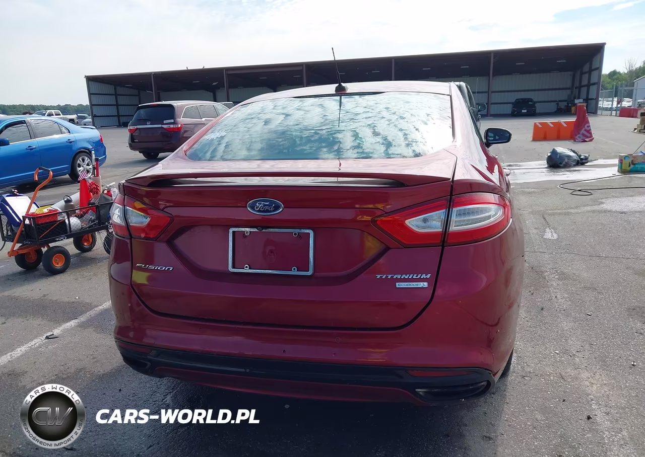 2016 Ford Fusion Titanium VIN:3FA6P0K93GR192306 - 16
