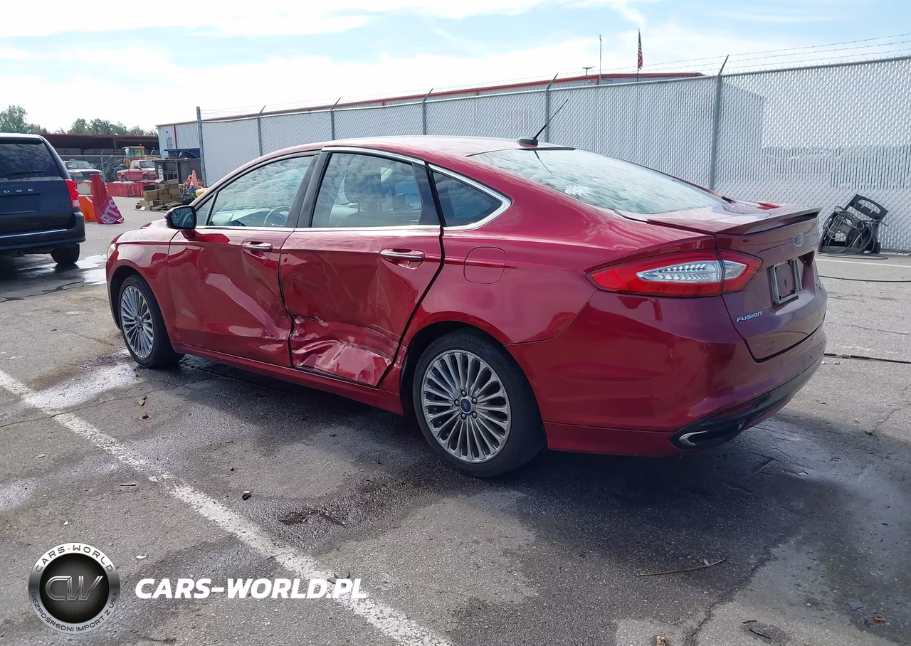 2016 Ford Fusion Titanium VIN:3FA6P0K93GR192306 - 3