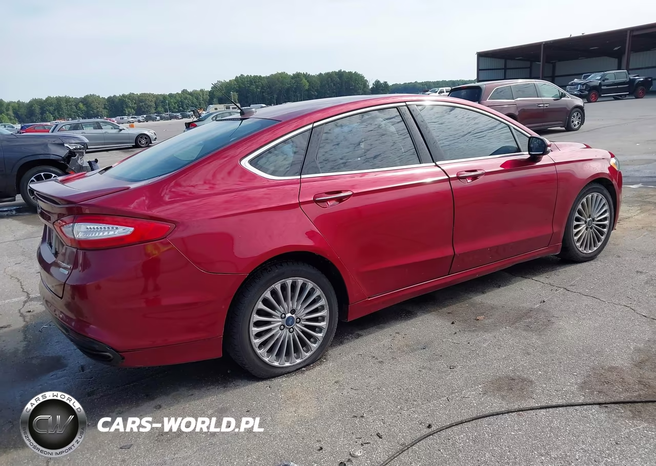 2016 Ford Fusion Titanium VIN:3FA6P0K93GR192306 - 4