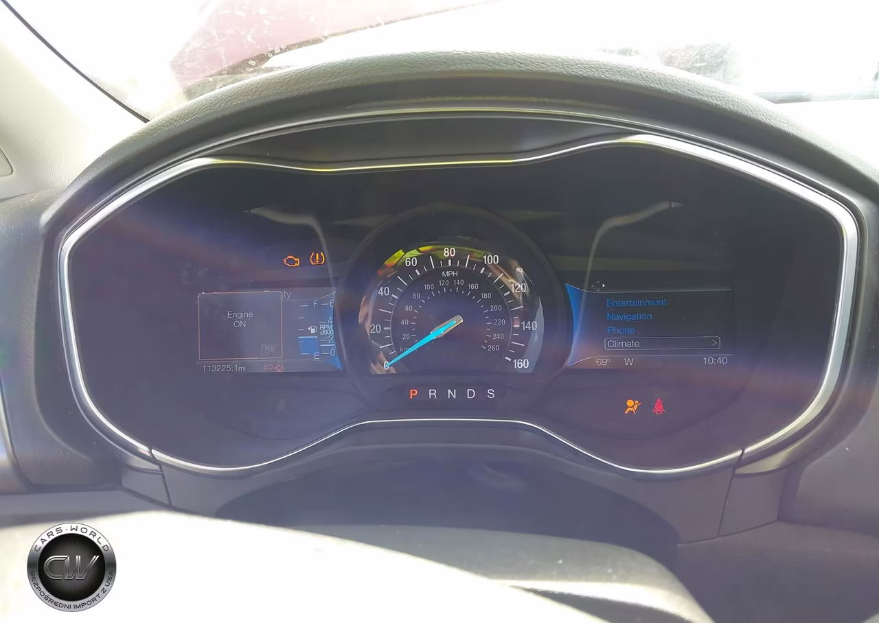 2016 Ford Fusion Titanium VIN:3FA6P0K93GR192306 - 7