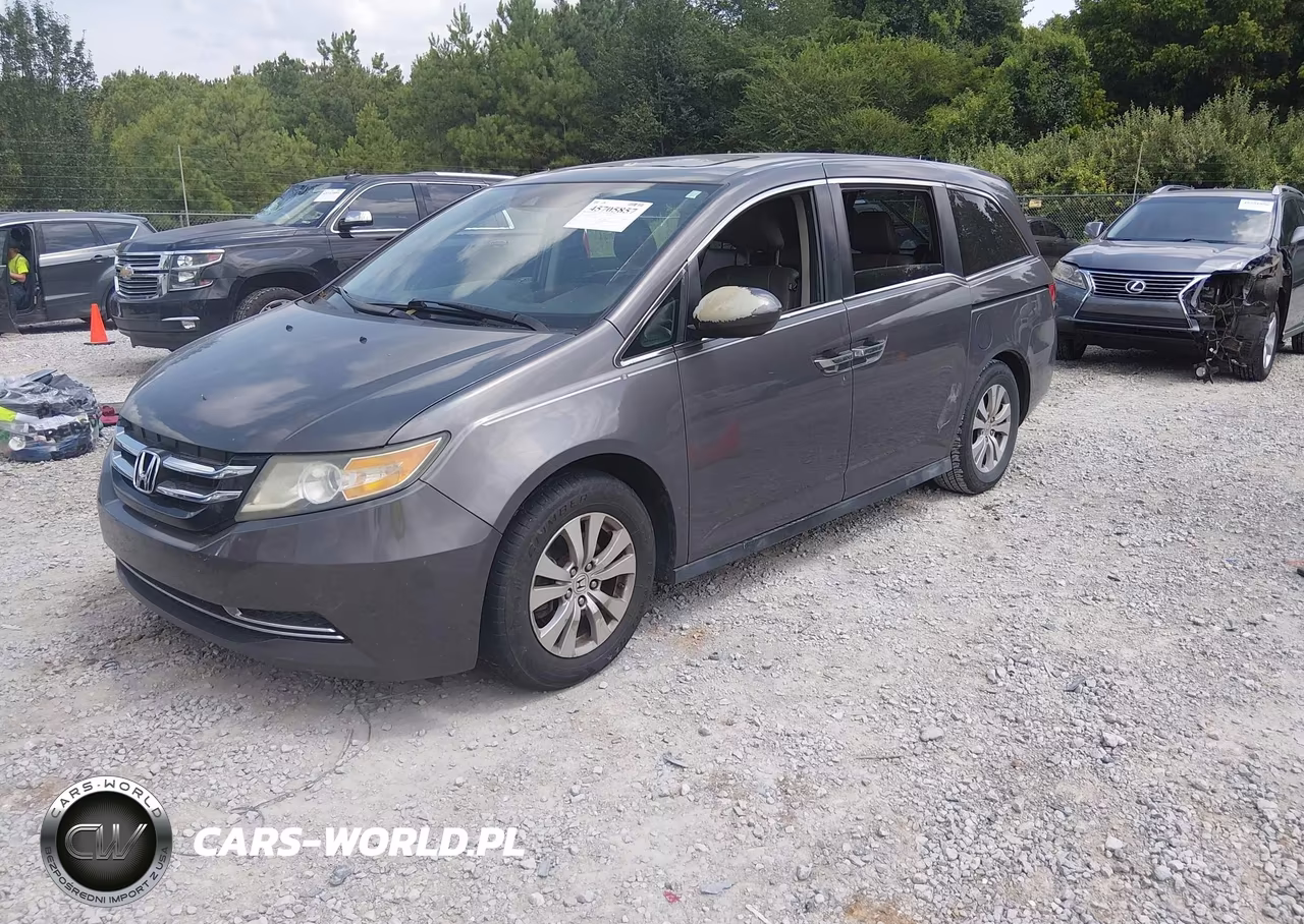 2015 Honda Odyssey Ex-L VIN:5FNRL5H69FB037711 - 2