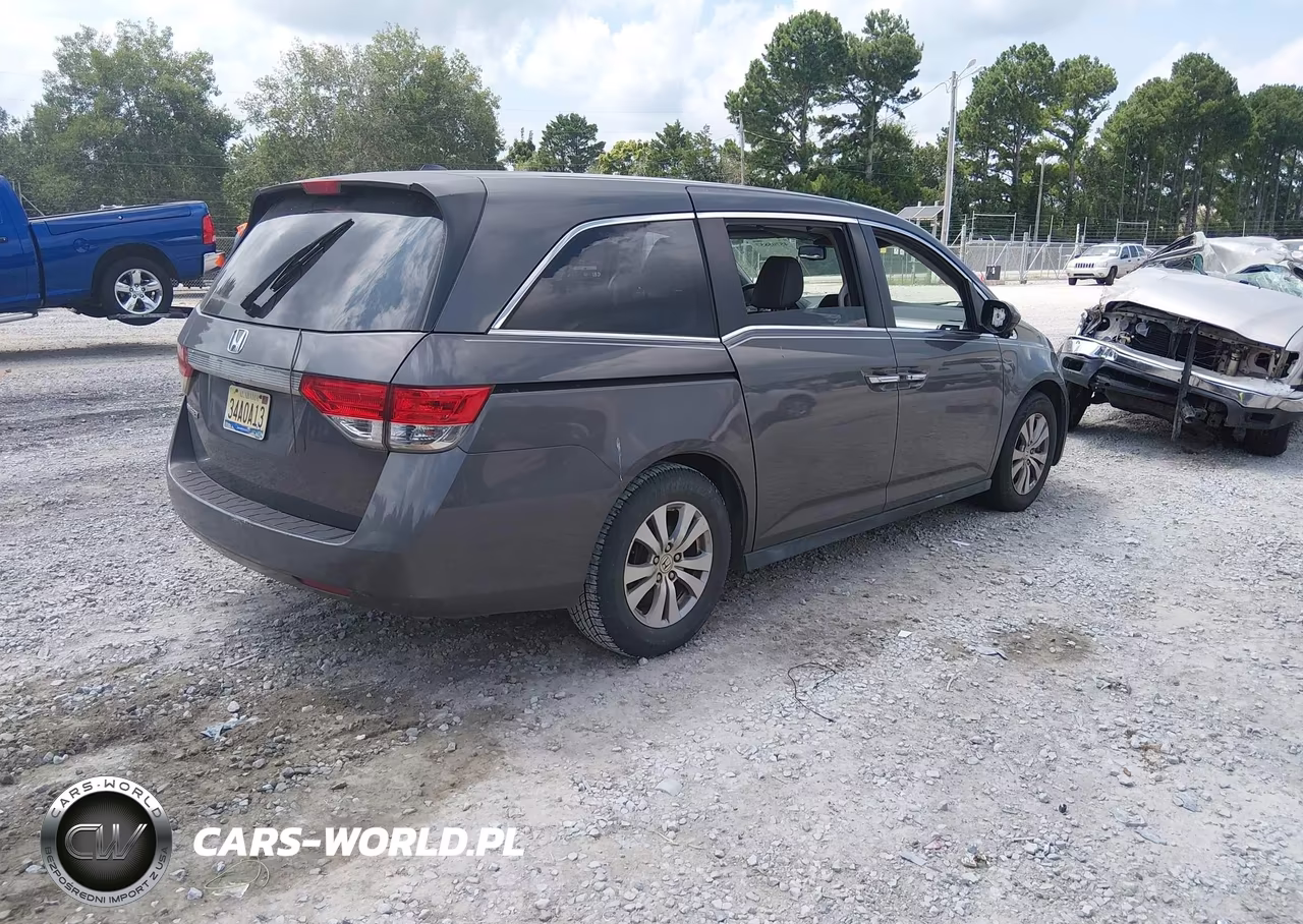 2015 Honda Odyssey Ex-L VIN:5FNRL5H69FB037711 - 4