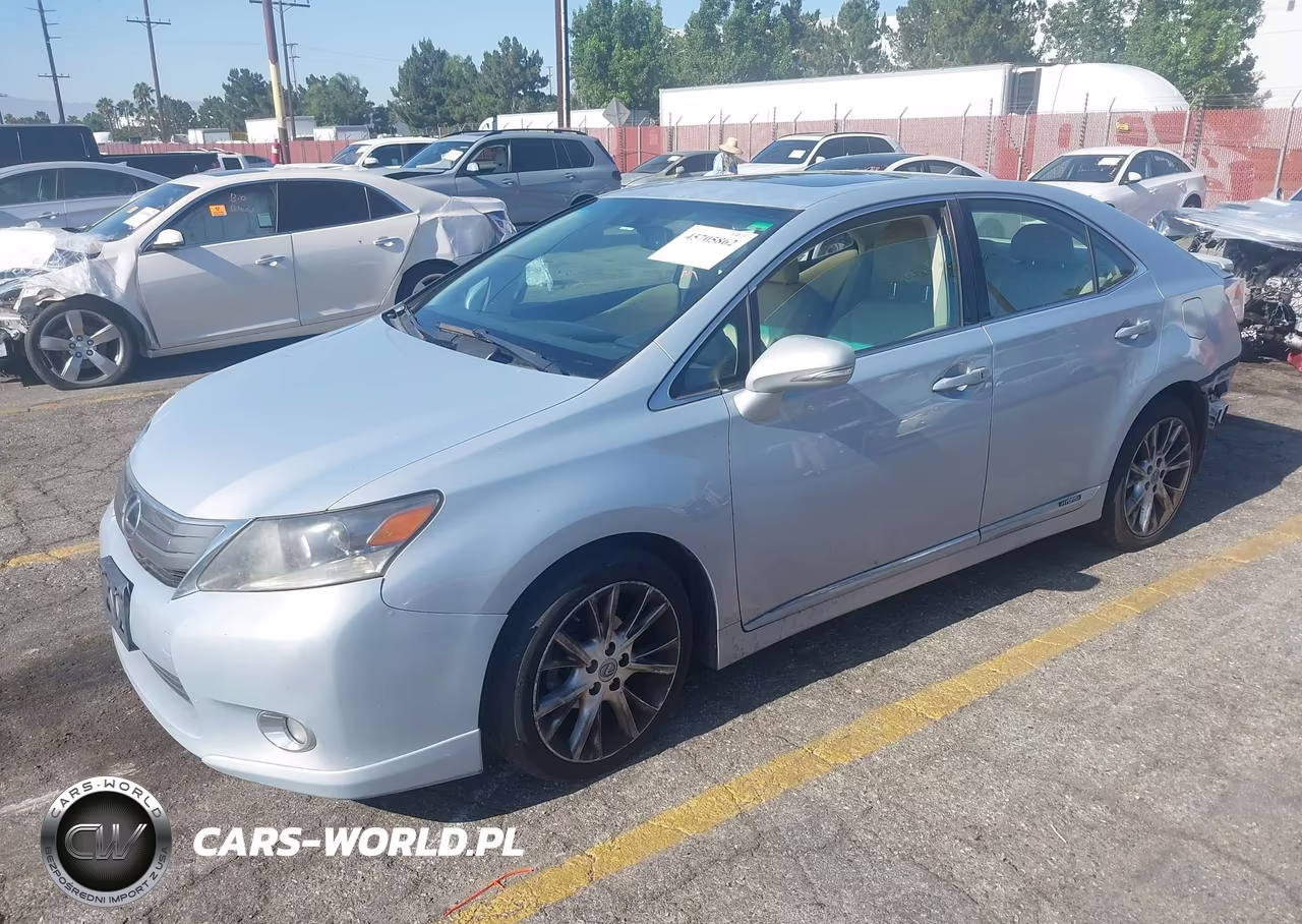 2010 Lexus Hs 250H Premium VIN:JTHBB1BA5A2021378 - 2