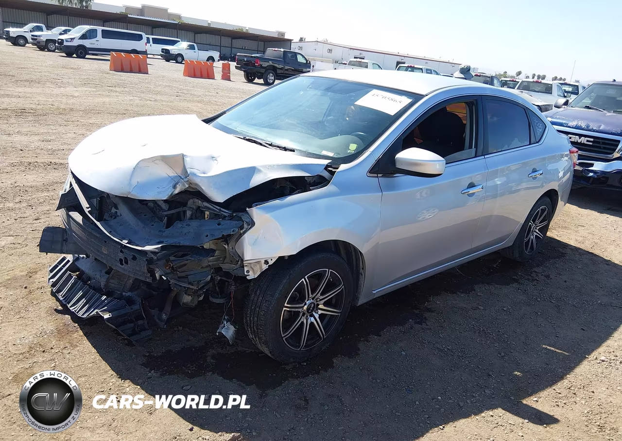 2015 Nissan Sentra Fe+ S-S-Sl-Sr-Sv VIN:3N1AB7AP3FY234704 - 2
