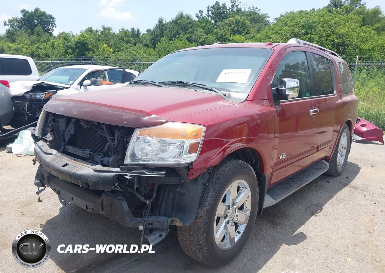 2009 Nissan Armada Le VIN:5N1BA08D09N614233 - 2