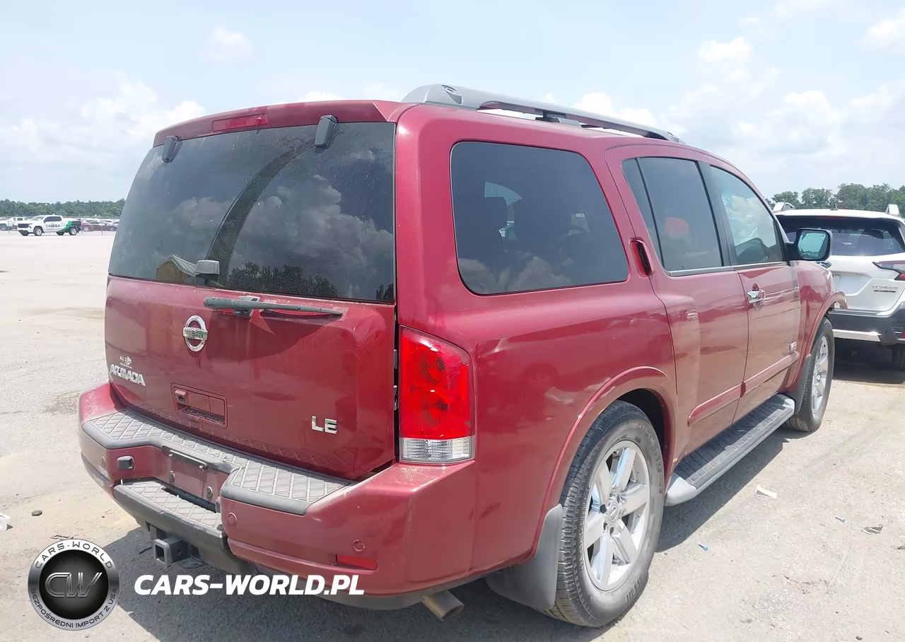 2009 Nissan Armada Le VIN:5N1BA08D09N614233 - 4