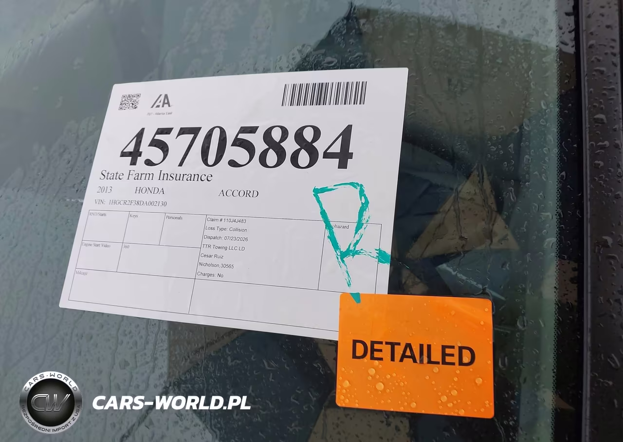 2013 Honda Accord Lx VIN:1HGCR2F38DA002130 - 18