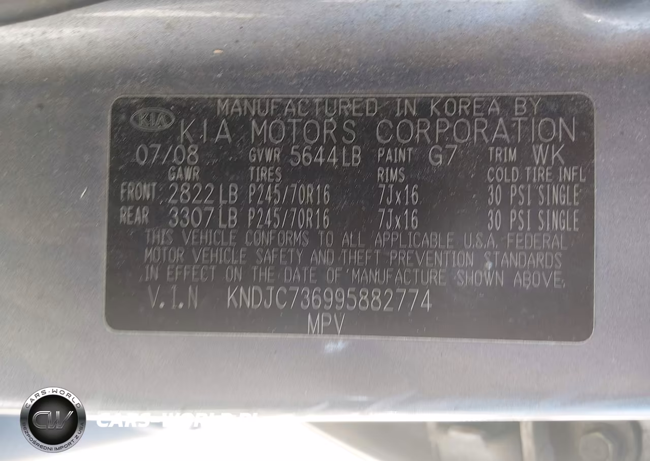 2009 Kia Sorento Ex VIN:KNDJC736995882774 - 9