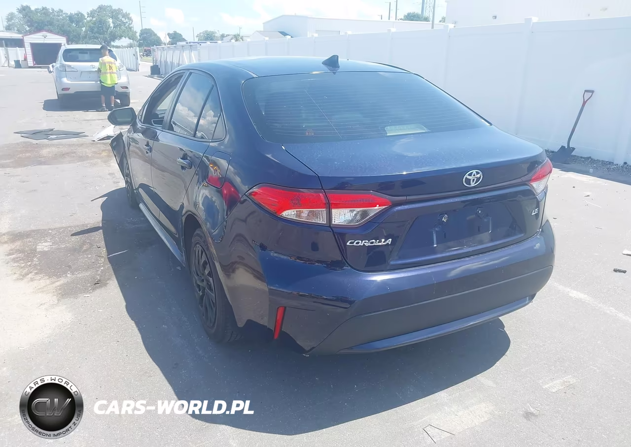 2020 Toyota Corolla Le VIN:JTDEPRAEXLJ001137 - 3