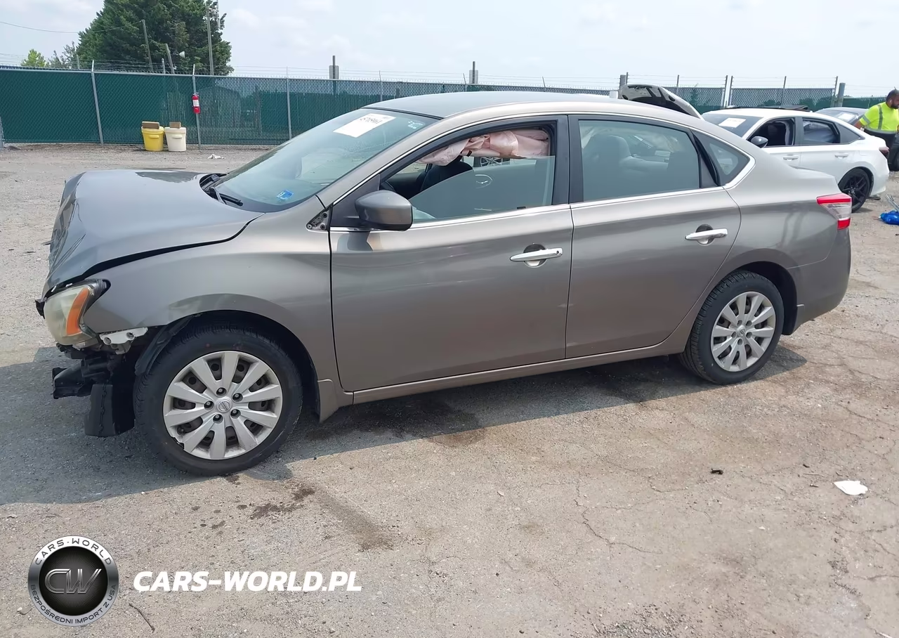2015 Nissan Sentra Sv VIN:3N1AB7AP4FY314772 - 2