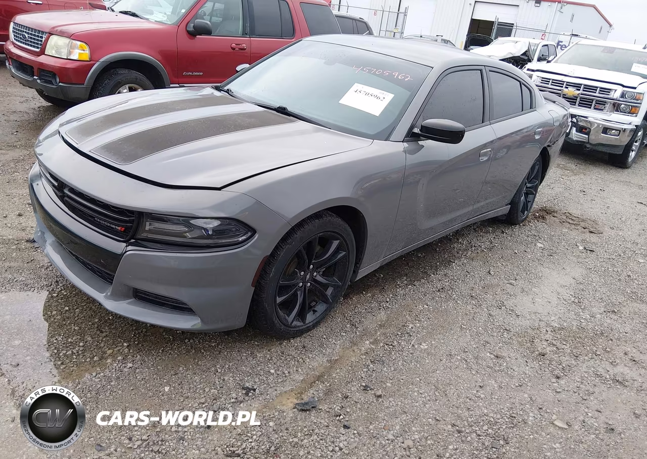 2018 Dodge Charger Sxt Rwd VIN:2C3CDXBG7JH126281 - 2