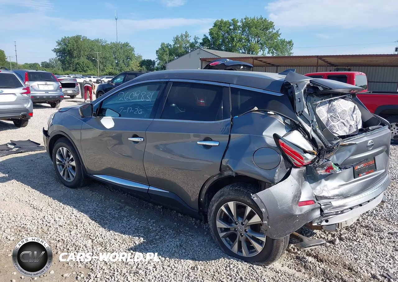 2017 Nissan Murano Sl VIN:5N1AZ2MG3HN198337 - 15