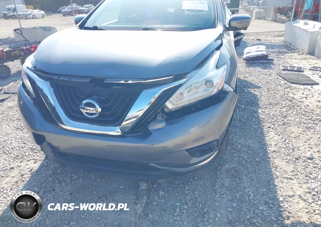 2017 Nissan Murano Sl VIN:5N1AZ2MG3HN198337 - 6