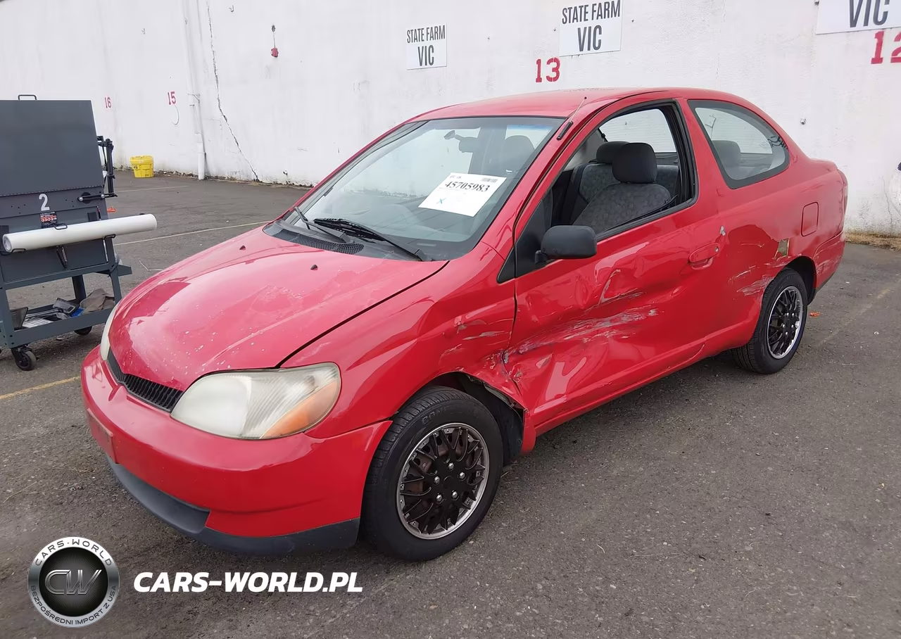 2001 Toyota Echo VIN:JTDAT123910136136 - 2