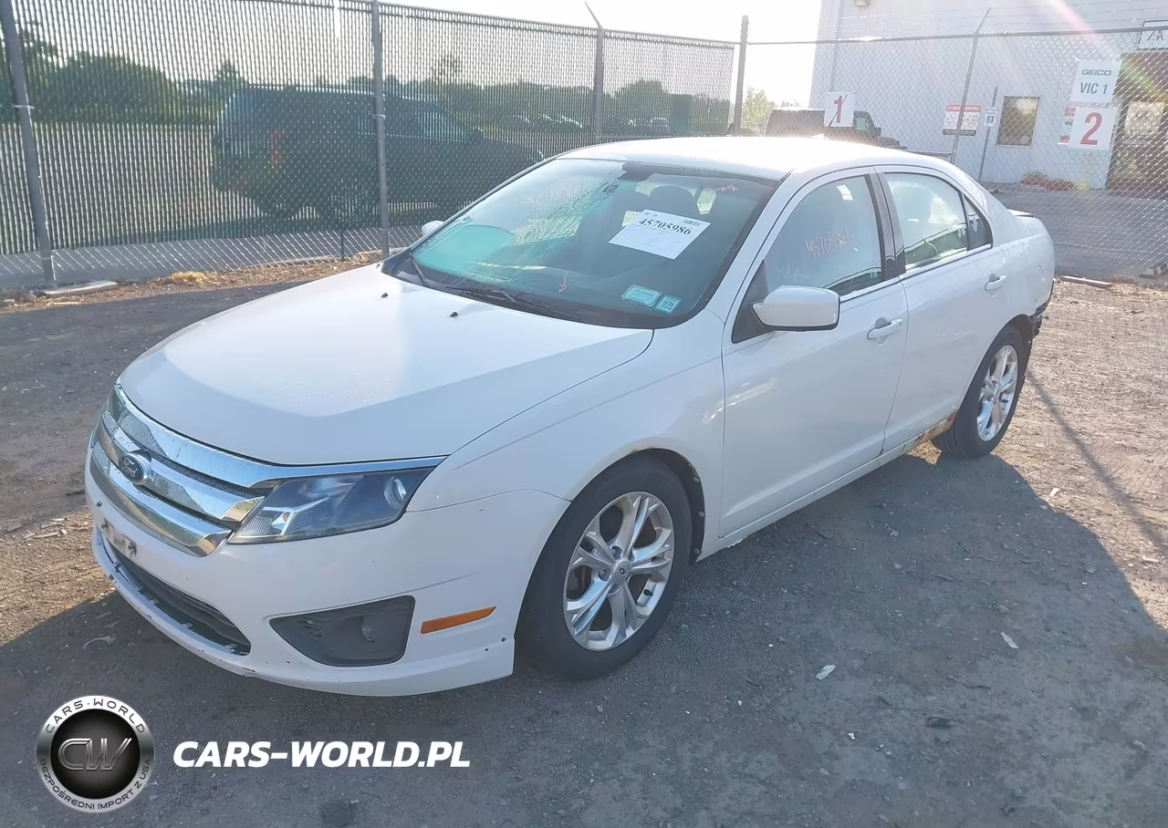 2012 Ford Fusion Se VIN:3FAHP0HA1CR387518 - 2