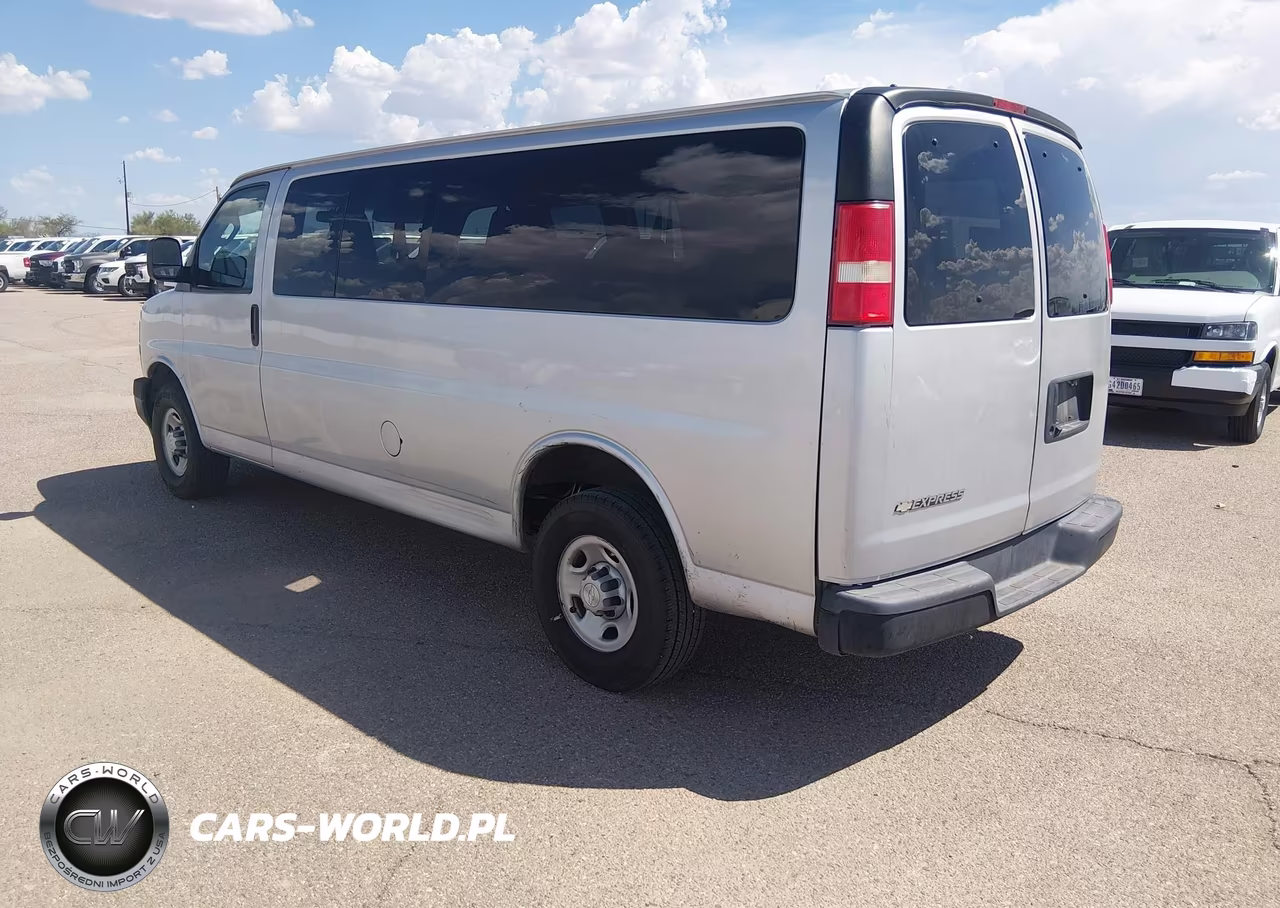 2019 Chevrolet Express 3500 Ls VIN:1GAZGNFG6K1282641 - 3