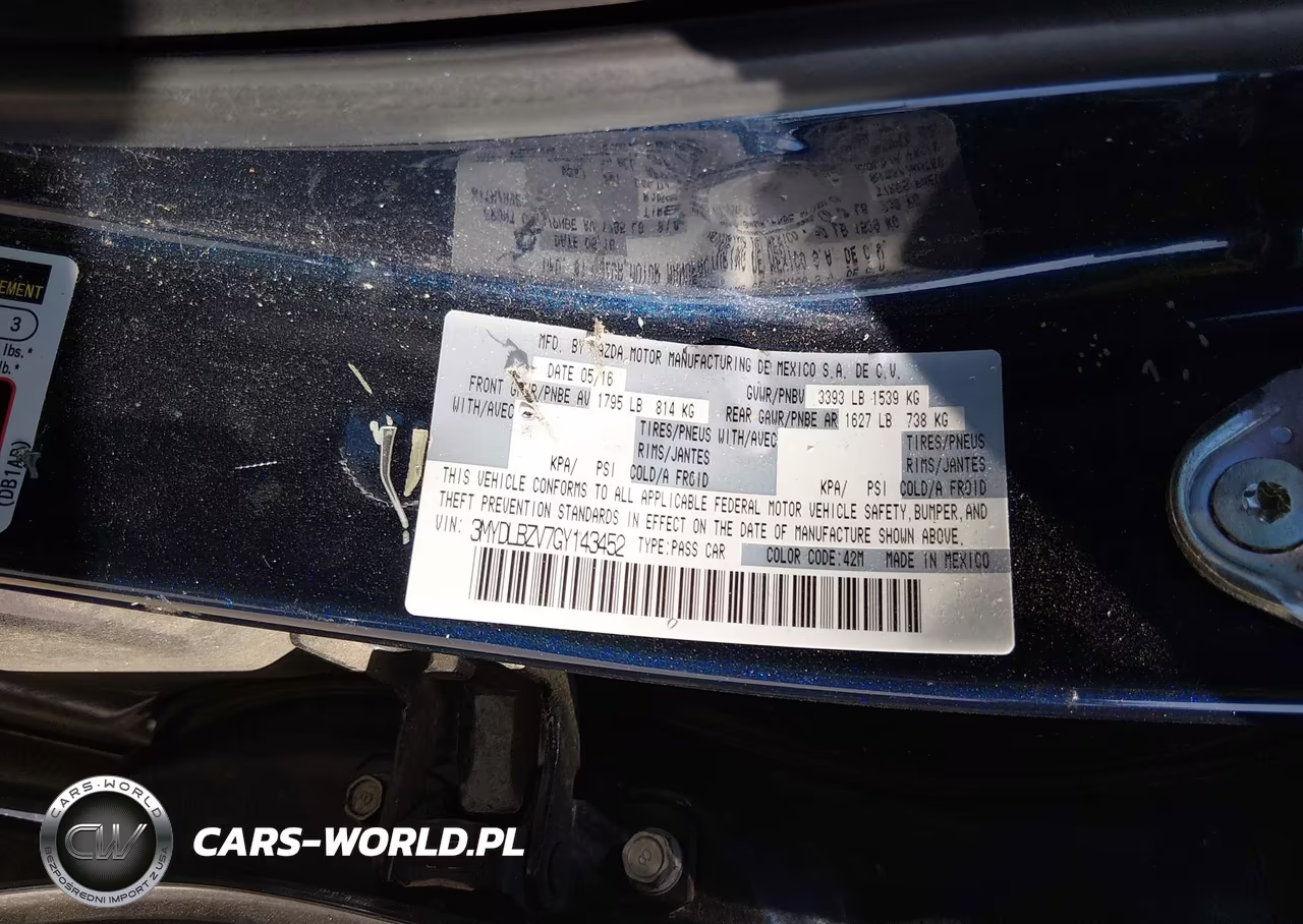 2016 Scion Ia VIN:3MYDLBZV7GY143452 - 9