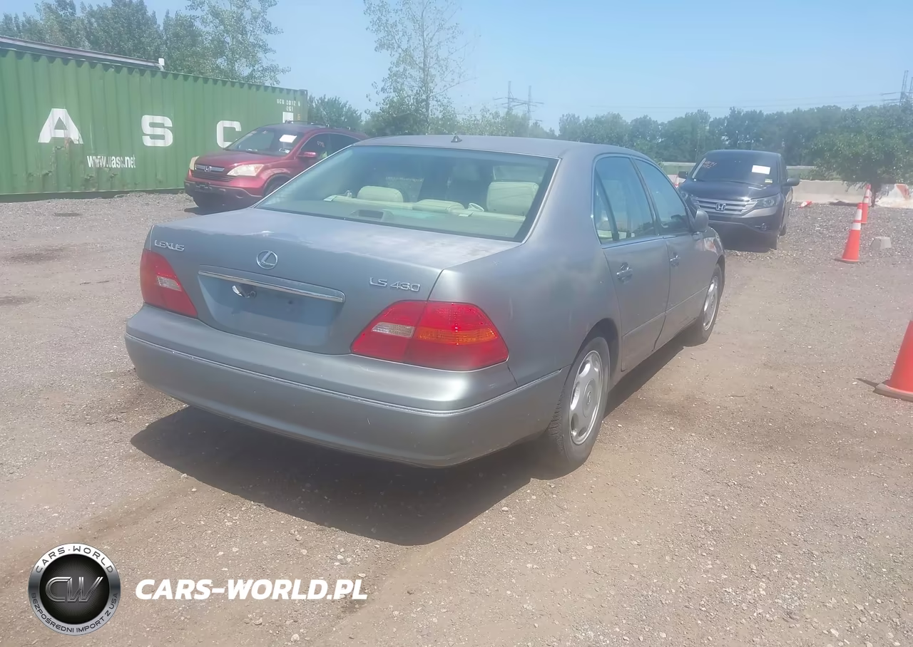 2002 Lexus Ls 430 VIN:JTHBN30F120089191 - 4