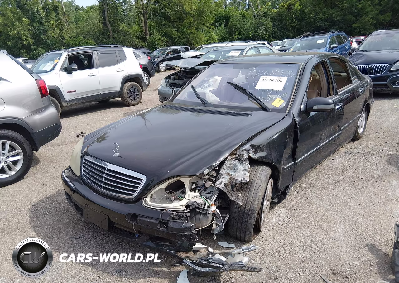2000 Mercedes-Benz S 500 VIN:WDBNG75JXYA097059 - 2