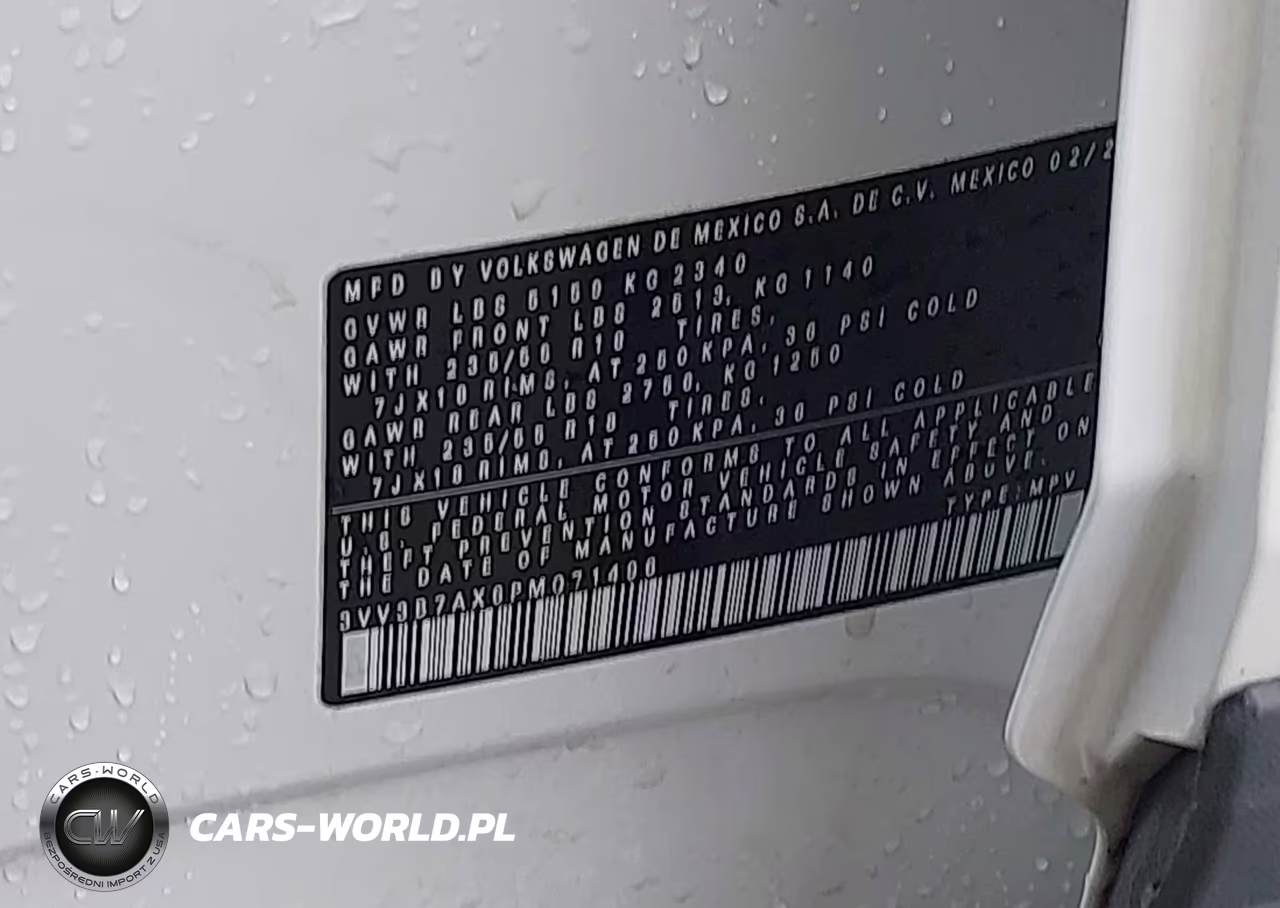 2023 Volkswagen Tiguan 2.0T Se VIN:3VV3B7AX6PM071496 - 9