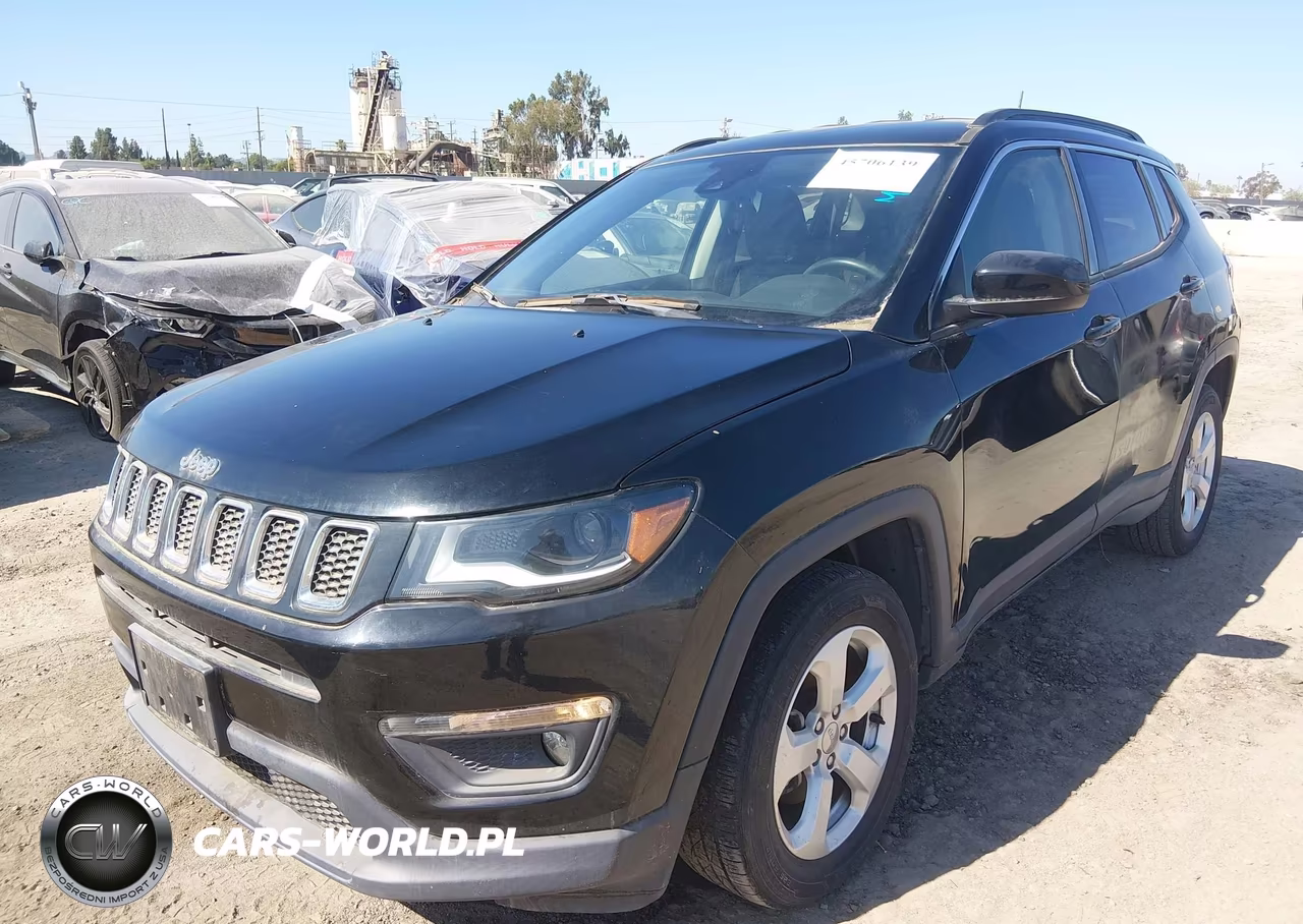 2018 Jeep Compass Latitude Fwd VIN:3C4NJCBB6JT271460 - 2