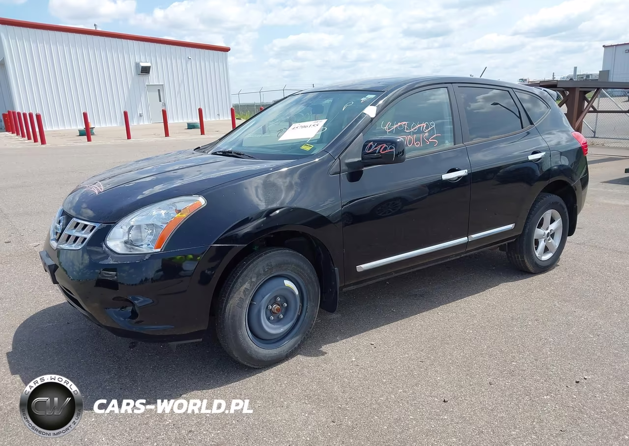 2013 Nissan Rogue S VIN:JN8AS5MV7DW666538 - 2