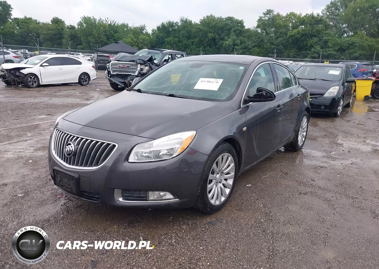 2011 Buick Regal Cxl Russelsheim VIN:W04GT5GC1B1007145 - 2