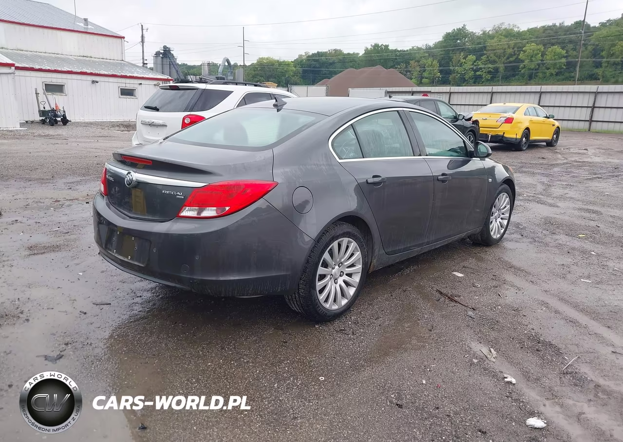 2011 Buick Regal Cxl Russelsheim VIN:W04GT5GC1B1007145 - 4