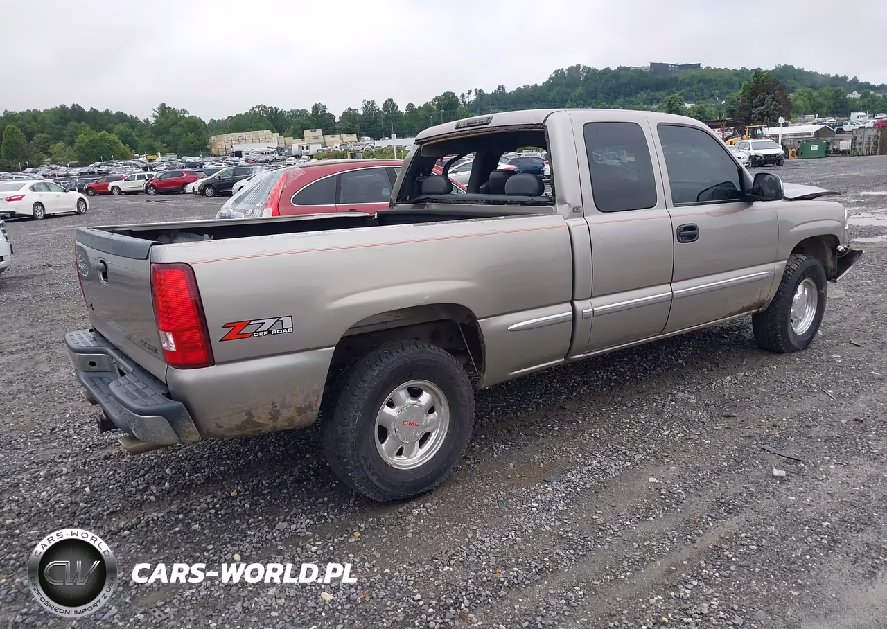 2000 GMC Sierra 1500 Sle VIN:1GTEK19T0YE347538 - 4