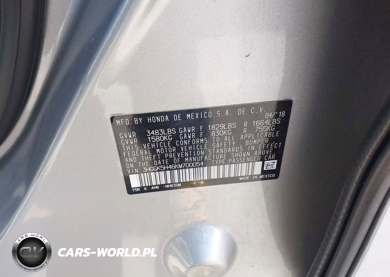 2019 Honda Fit Lx VIN:3HGGK5H46KM700054 - 9