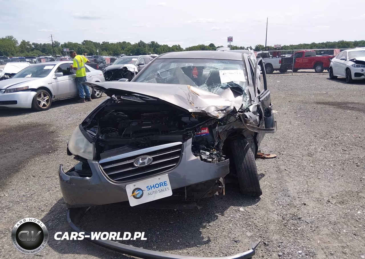 2008 Hyundai Elantra Gls-Se VIN:KMHDU46D88U489545 - 11