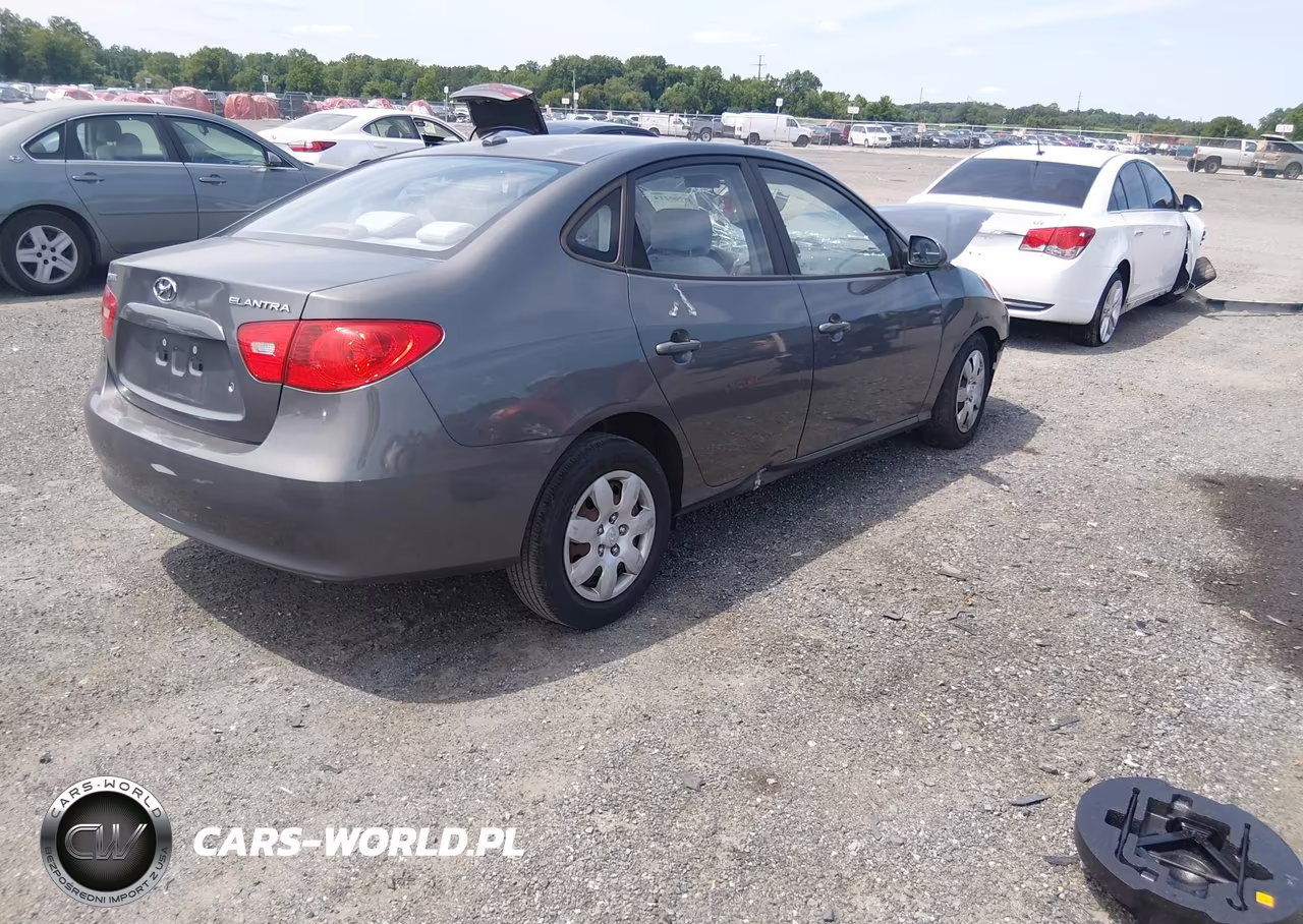 2008 Hyundai Elantra Gls-Se VIN:KMHDU46D88U489545 - 4