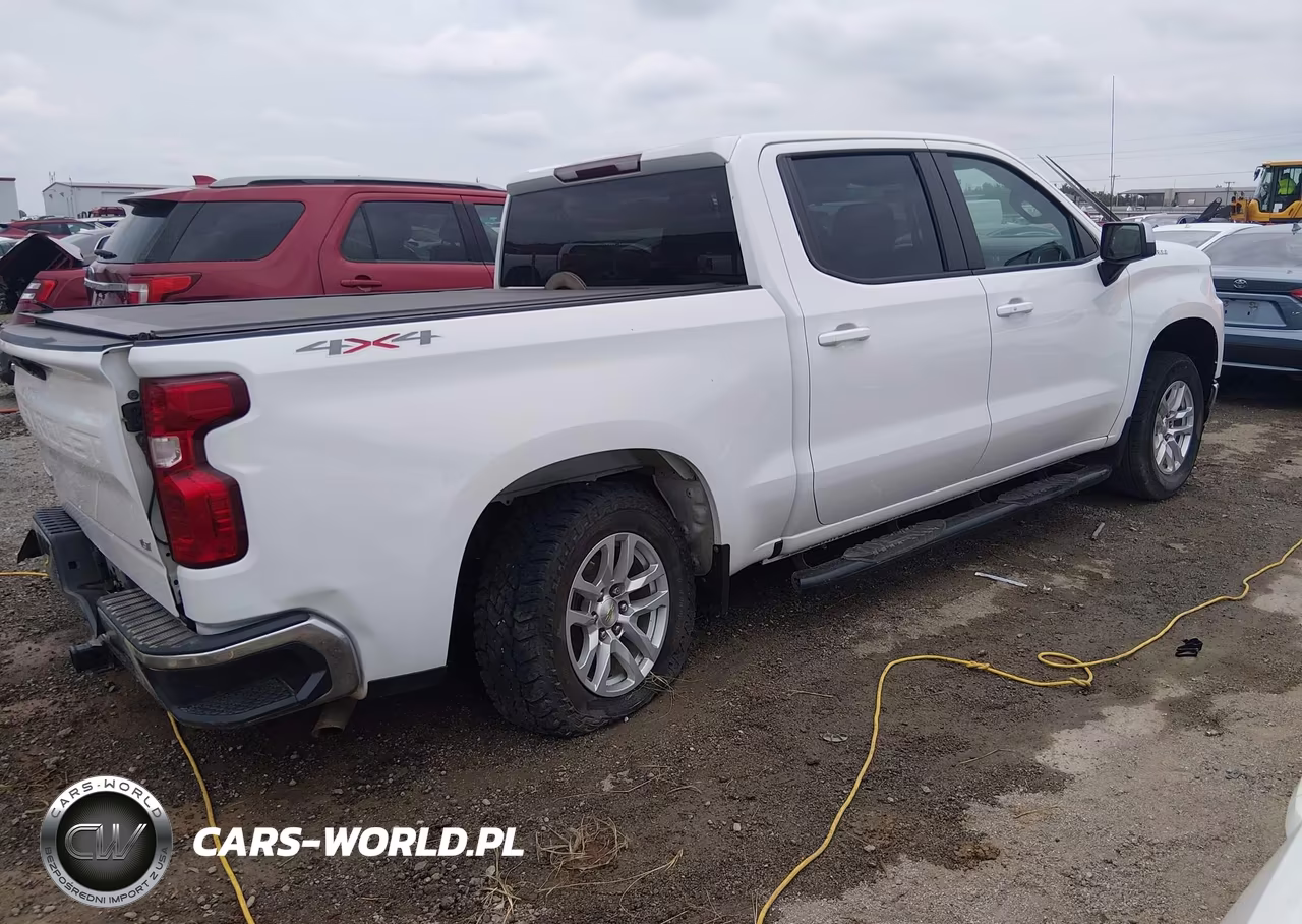 2021 Chevrolet Silverado 1500 4Wd Short Bed Lt VIN:3GCUYDED8MG322965 - 4