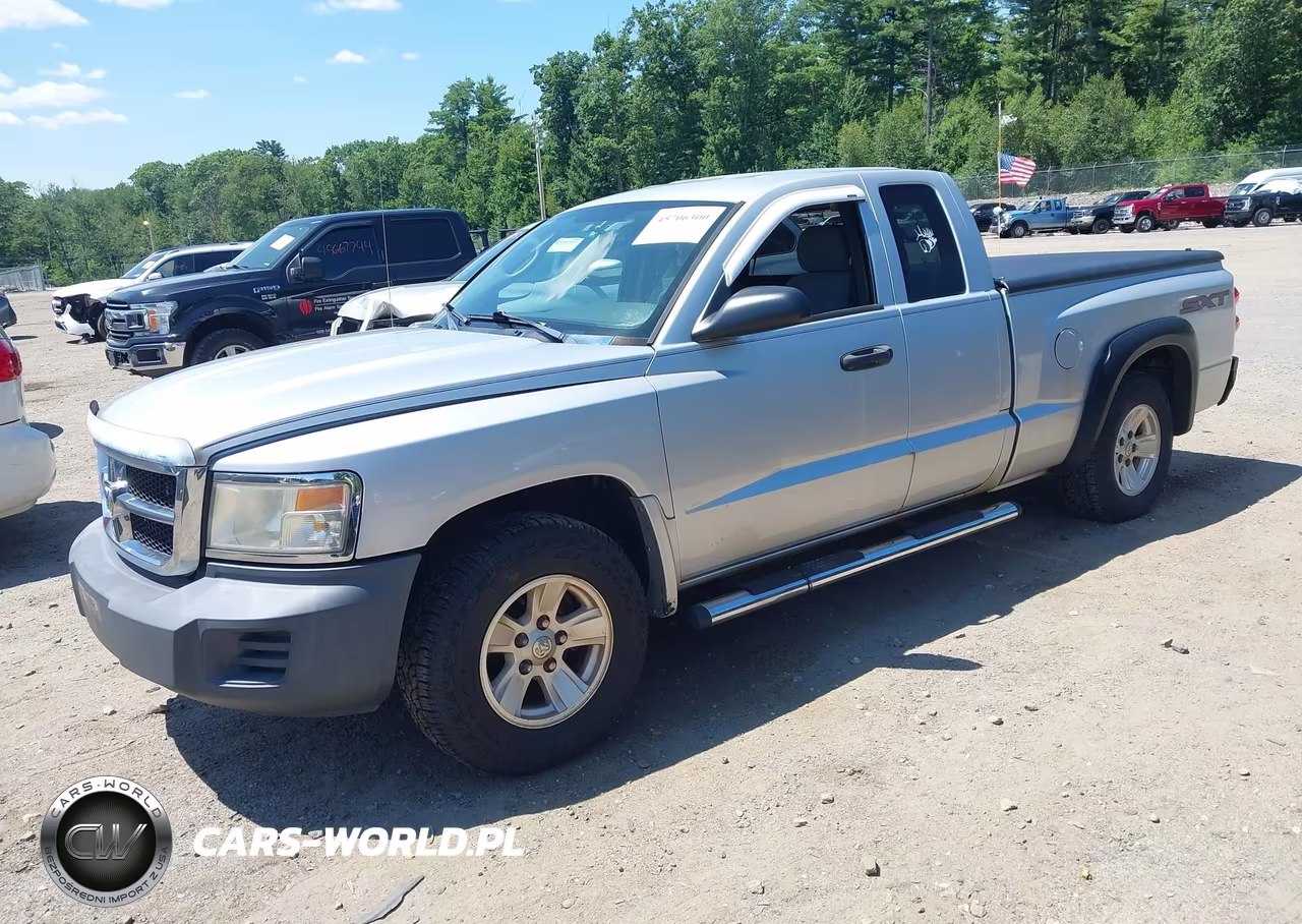 2008 Dodge Dakota Sxt-Bighorn-Lonestar VIN:1D7HW32KX8S559546 - 2