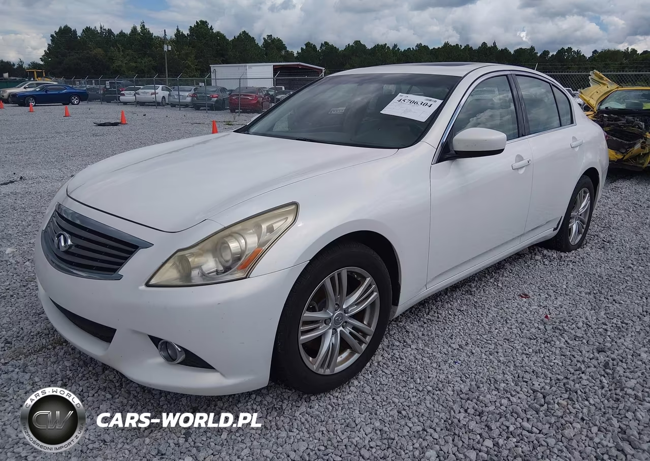2011 Infiniti G37X VIN:JN1CV6AR5BM404179 - 2