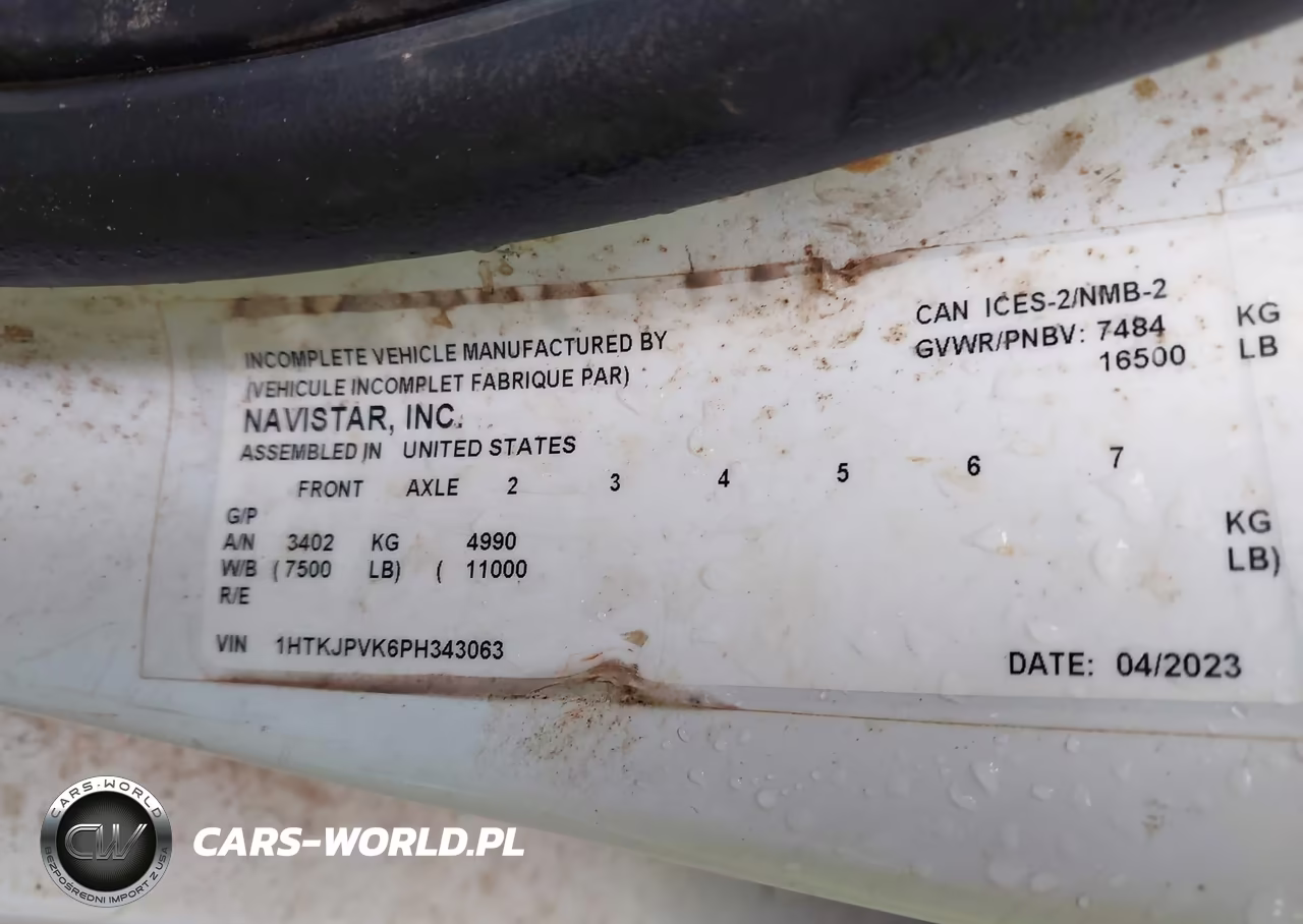 2023 Chevrolet Silverado Md Work Truck VIN:1HTKJPVK6PH343063 - 8