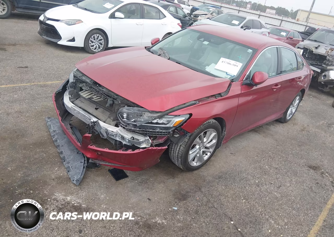 2019 Honda Accord Lx VIN:1HGCV1F14KA136148 - 2