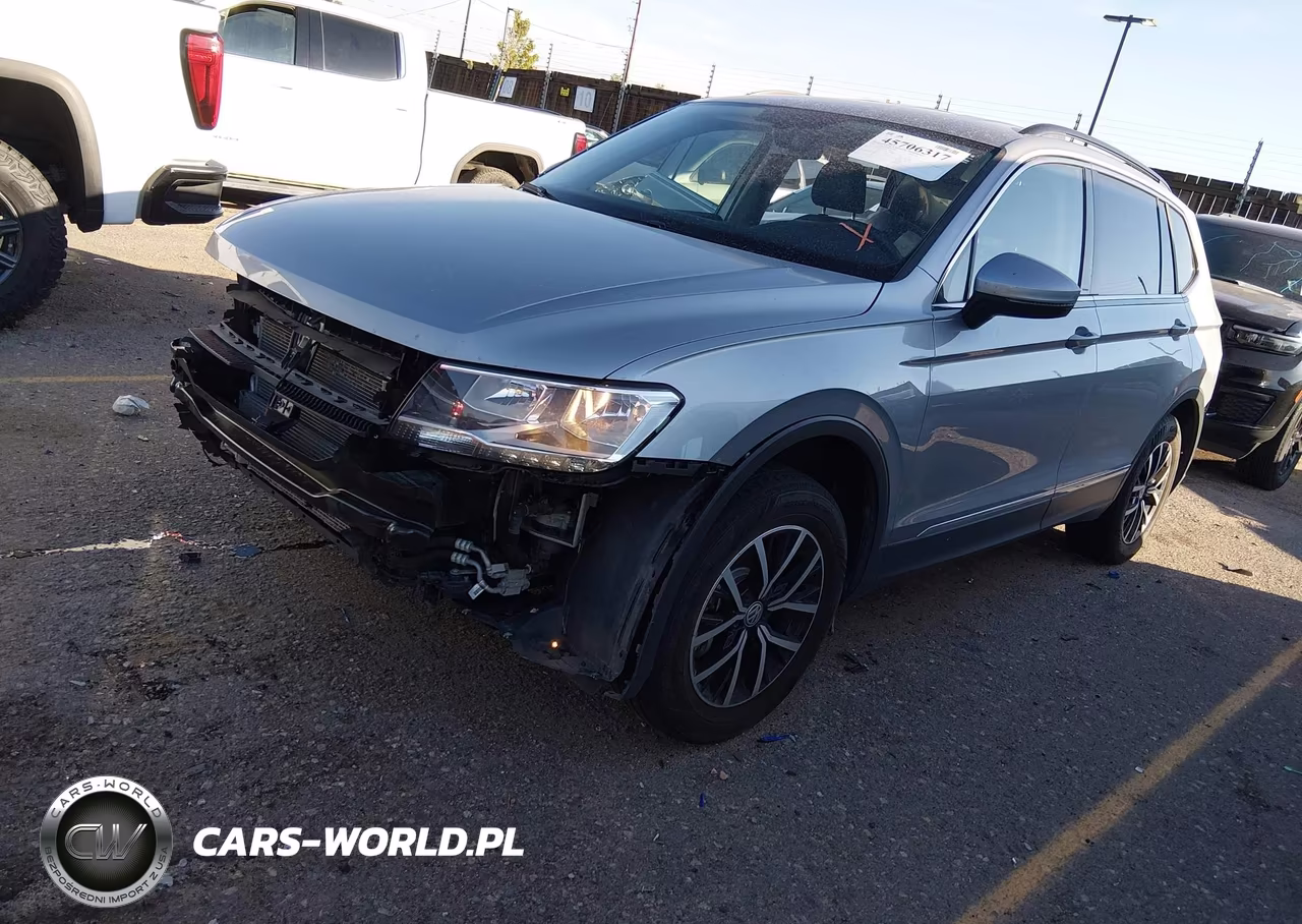 2021 Volkswagen Tiguan 2.0T Se-2.0T Se R-Line Black-2.0T Sel VIN:3VV2B7AX5MM129461 - 2