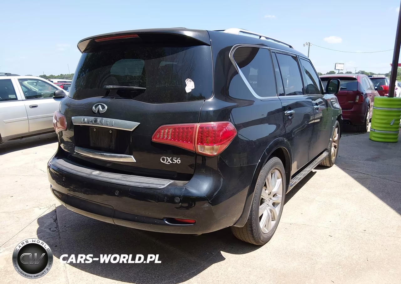 2013 Infiniti Qx56 VIN:JN8AZ2NF2D9550700 - 4