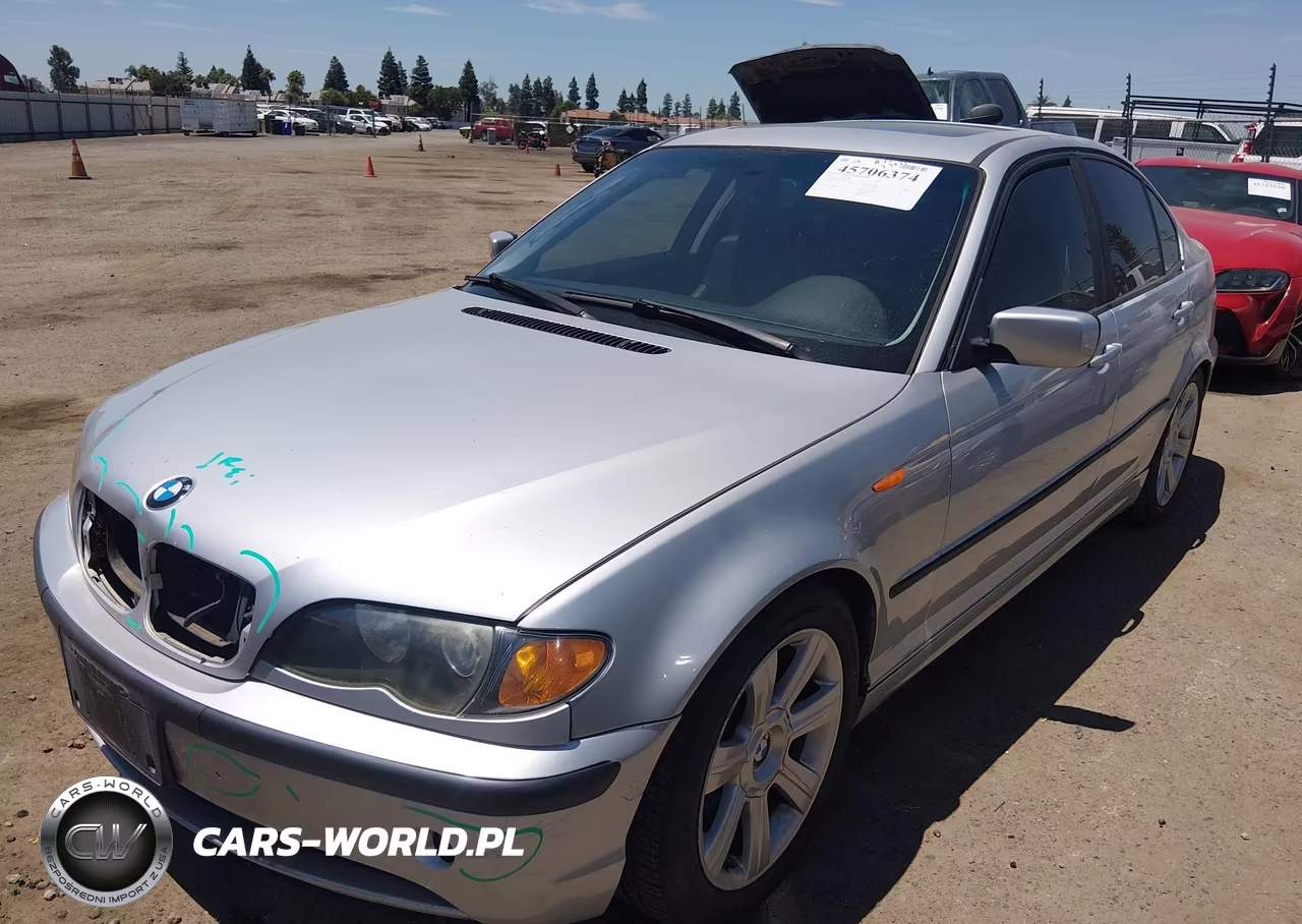 2004 BMW 325I VIN:WBAET37444NJ45796 - 2