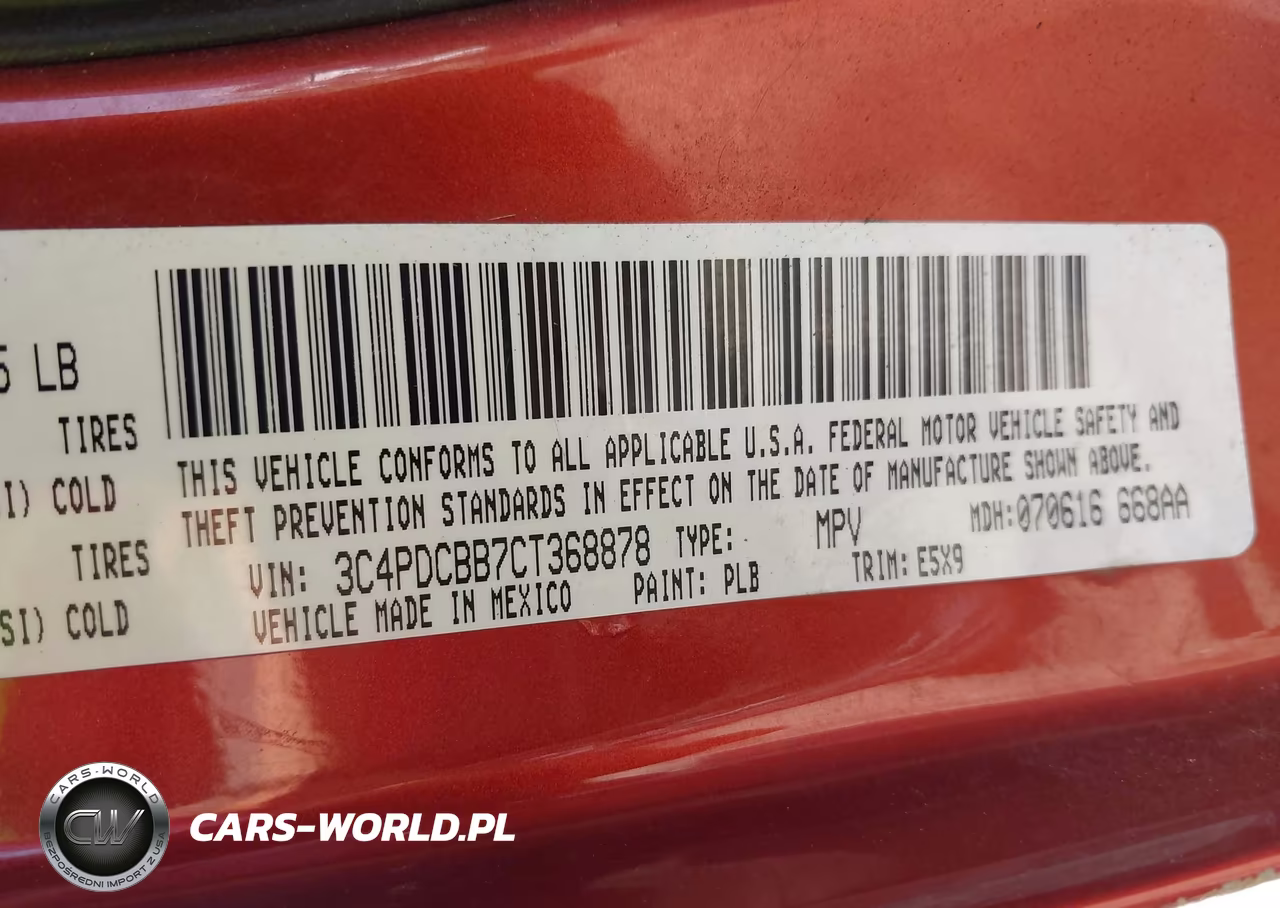 2012 Dodge Journey Sxt VIN:3C4PDCBB7CT368878 - 9