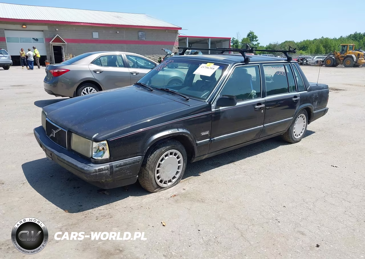 1990 Volvo 740 Gl VIN:YV1FA8841L2496281 - 2