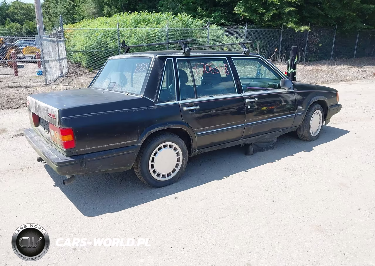 1990 Volvo 740 Gl VIN:YV1FA8841L2496281 - 4