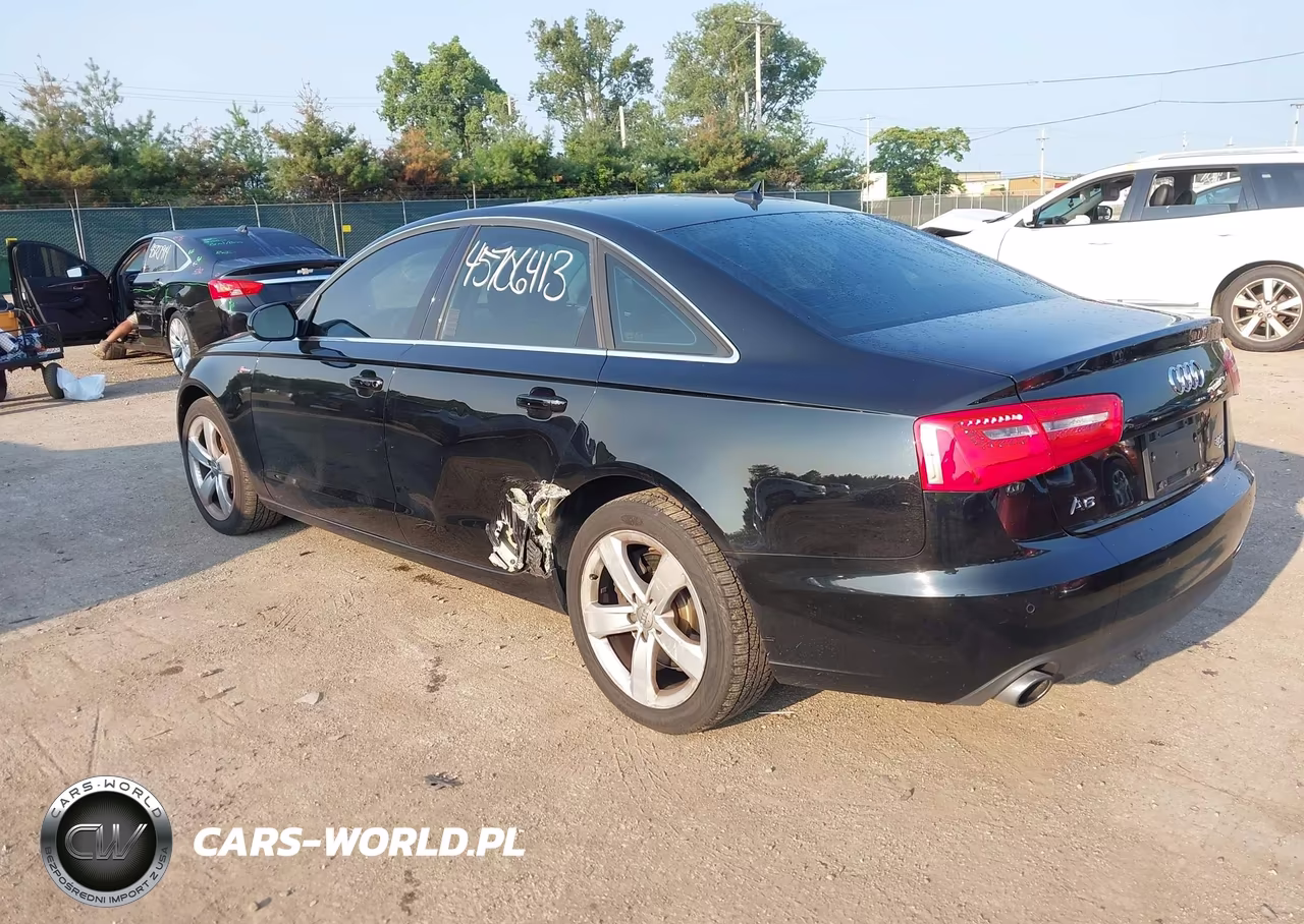 2012 Audi A6 3.0 Premium VIN:WAUGGAFC4CN036215 - 3