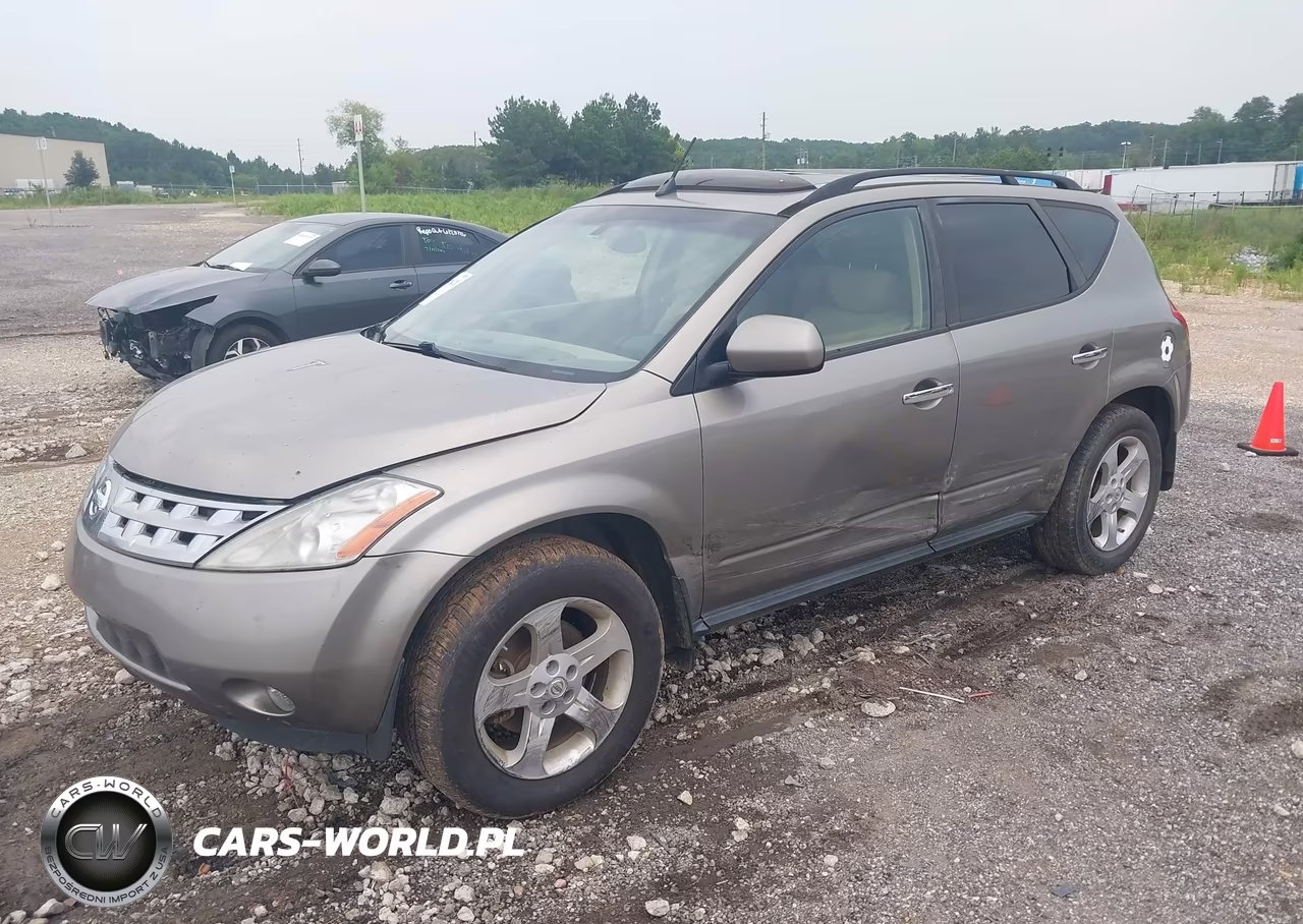 2004 Nissan Murano Sl VIN:JN8AZ08W94W319570 - 2