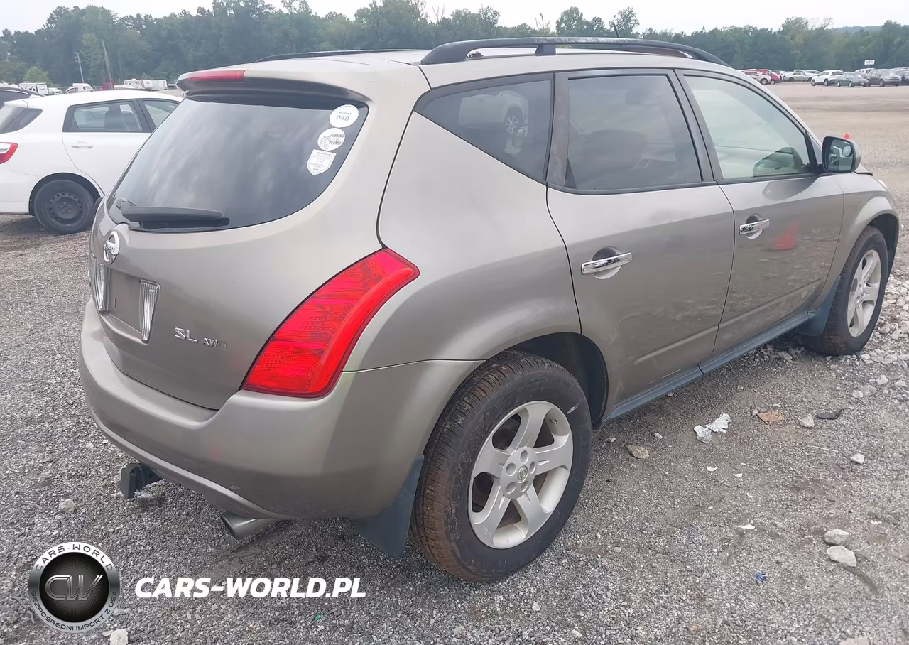 2004 Nissan Murano Sl VIN:JN8AZ08W94W319570 - 4