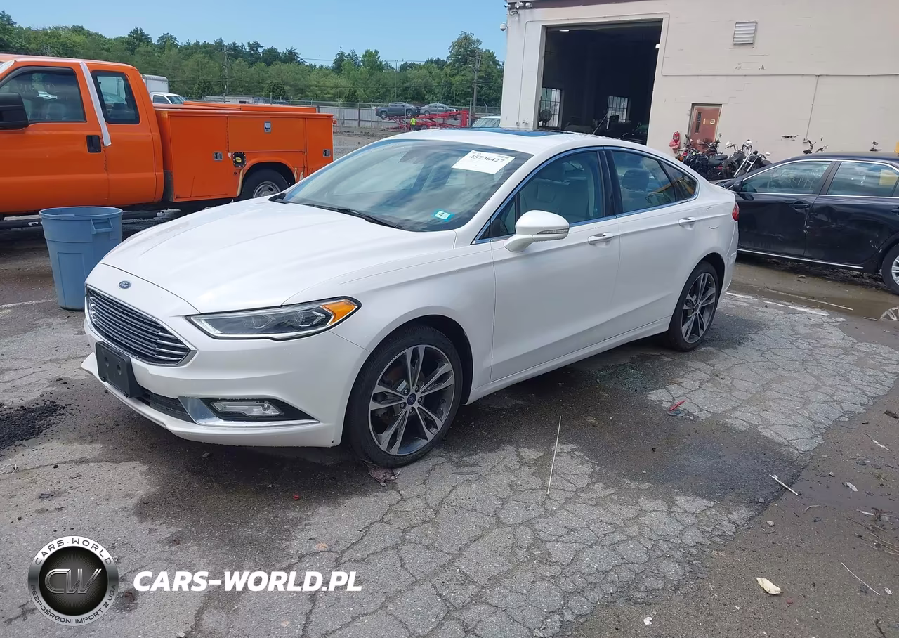 2017 Ford Fusion Platinum-Titanium VIN:3FA6P0D98HR239733 - 2
