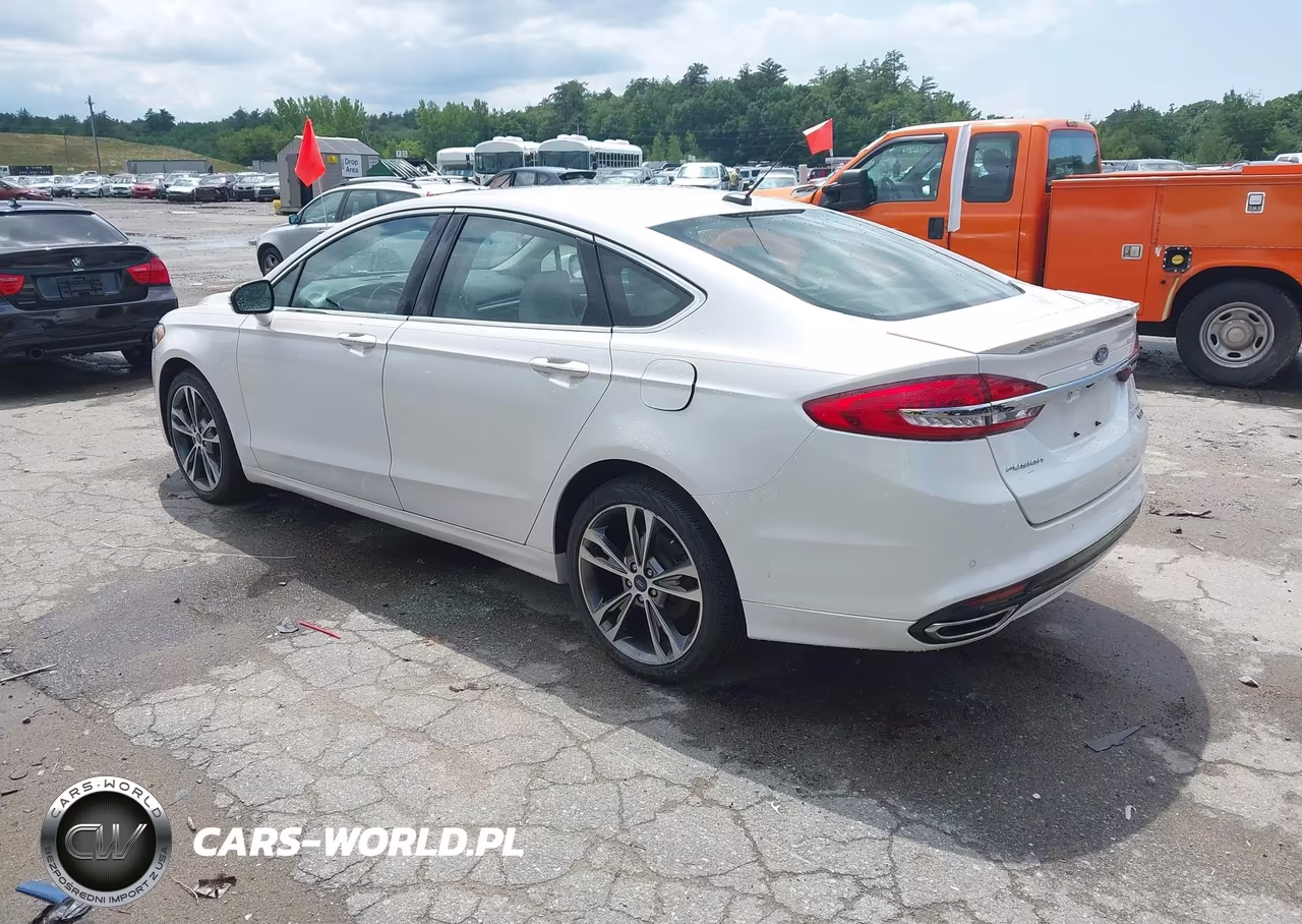2017 Ford Fusion Platinum-Titanium VIN:3FA6P0D98HR239733 - 3