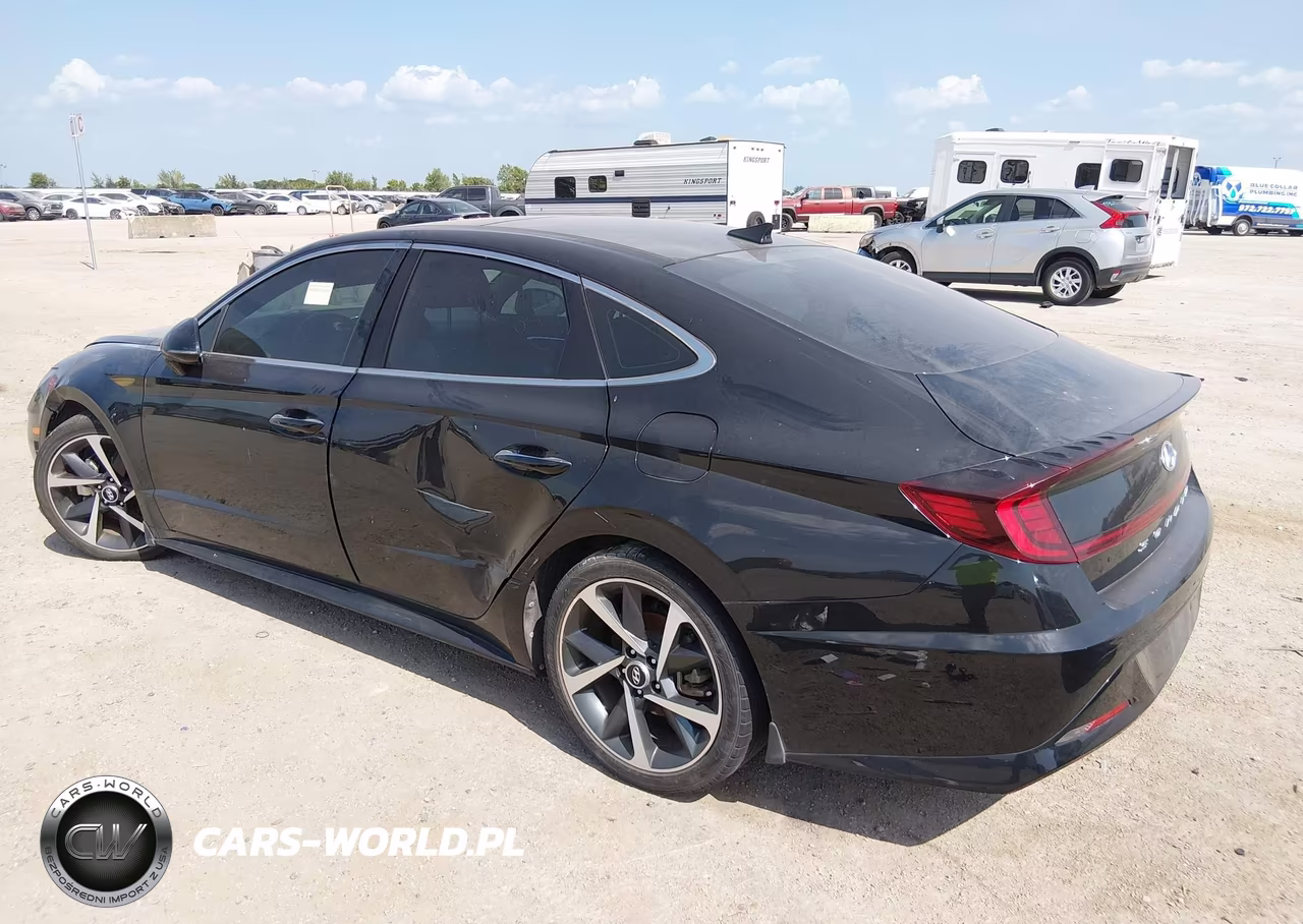 2021 Hyundai Sonata Sel Plus VIN:5NPEJ4J28MH124889 - 3